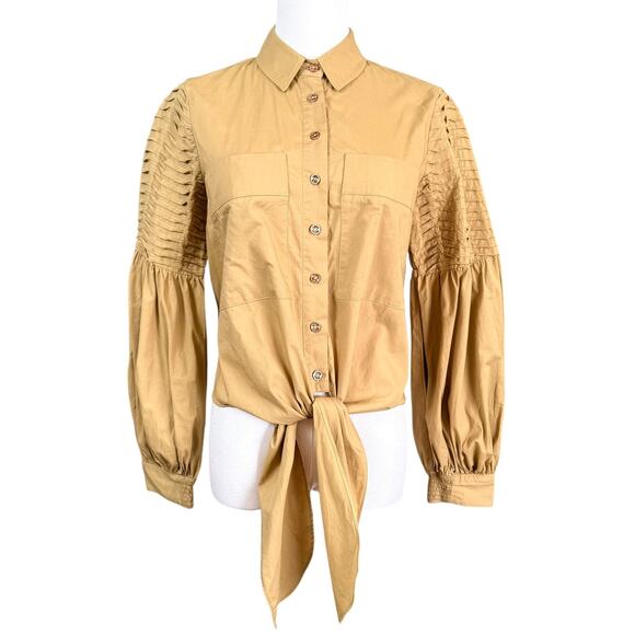 Sitka Semsch Luxury Sustainable Organic Cotton Button Down Shirt Size XS - Picture 1 of 12